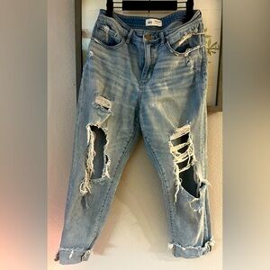 BKE high rise mom jeans size 28
